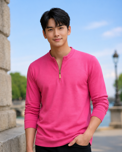 Henley Zipper