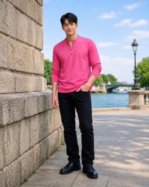 Henley Zipper