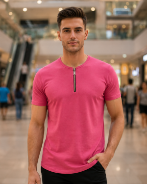 Henley Zipper