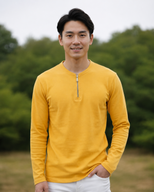 Henley Zipper