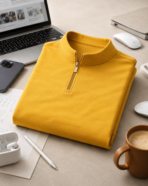 Henley Zipper