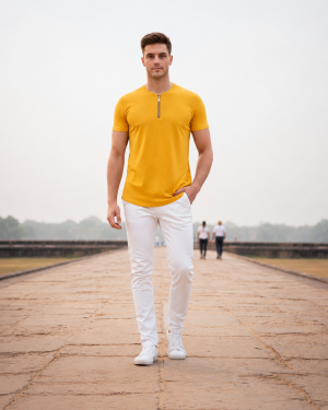 Henley Zipper