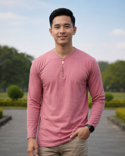 Henley Zipper