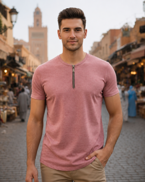 Henley Zipper