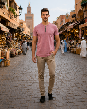 Henley Zipper
