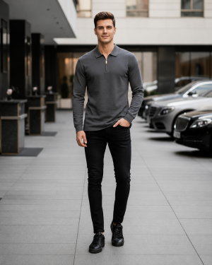 Polo Zipper