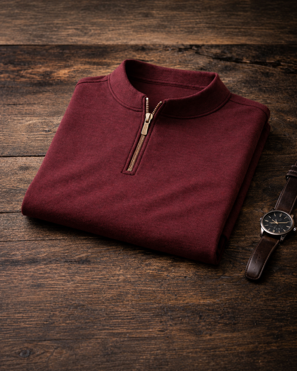 Henley Zipper